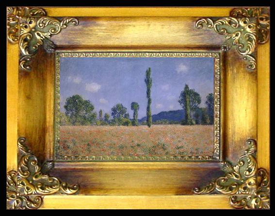 framed  Claude Monet Poppy Field, Ta040